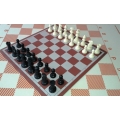 Staunton satranc Takımı Çantalı.90.mm